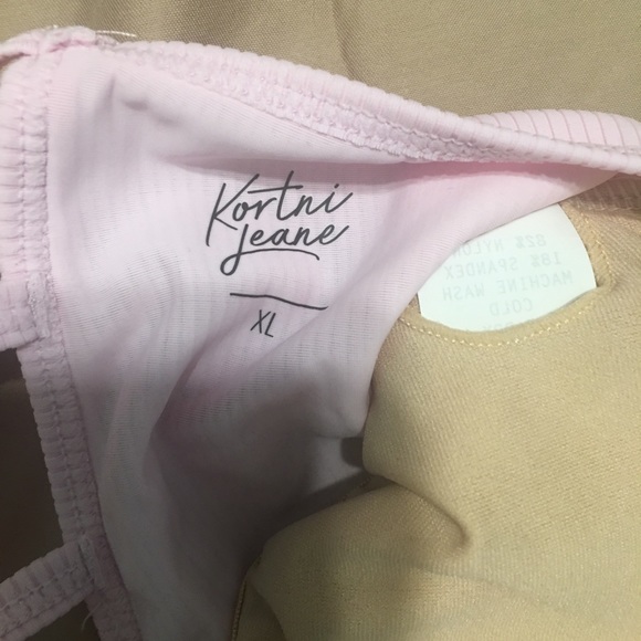 Xl bnwt latterback ribbed dusted lilac - Picture 3 of 4